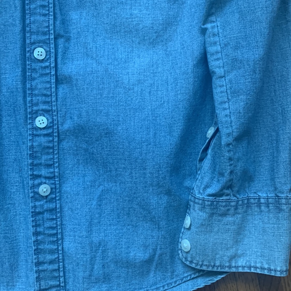 J. Crew denim button down - Picture 3 of 4